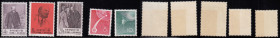 China People's Republic Stamps - 1960, W. I. Lenin’s 90th Birthday & Russian Space Flights (5)
Sold as seen, no returns. Mi.No. 527-529 China People's...