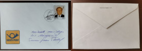 Estonia envelope - Very rare official Estonian cover - Only 60 pcs. issued
Very rare official Estonian cover. Only 60 pcs. issued. Sold as seen, no re...