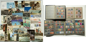 Collection of stamps. incl. unused or cancelled stamps, postcards, greeting cards, envelopes etc - Various countries
Various condition. Sold as seen, ...