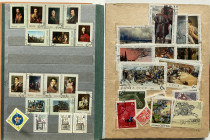 Collection of stamps. incl. unused stamps & cancelled stamps - Mostly Russia, USSR, Estonia (4 large albums)
Various condition. Sold as seen, no retur...