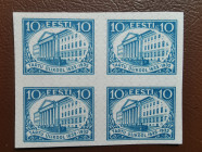 Estonia proof stamps University of Tartu 10 senti 1932 - four block
Estonia proof stamps University of Tartu 10 senti four block. Sold as seen, no ret...