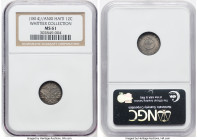 Republic Pair of Certified 12 Centimes AN XI (1814) NGC, 1) 12 Centimes - MS61, KM11. Ex. Whittier Collection 2) 12 Centimes - AU58, KM11 HID098012420...