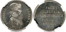 Cisalpine Republic. Revolutionary State 30 Soldi Anno IX (1801) MS63 NGC, Milan mint KM1. One year type. HID09801242017 © 2023 Heritage Auctions | All...