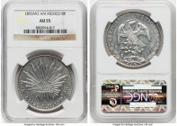 Republic 8 Reales 1892 Mo-AM AU55 NGC, Mexico City mint, KM377.10, DP-Mo78. HID09801242017 © 2023 Heritage Auctions | All Rights Reserved