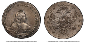 Elizabeth Rouble Rouble 1742-СПБ XF45 PCGS, St. Petersburg mint, KM-C19b.3, Bit-246. HID09801242017 © 2023 Heritage Auctions | All Rights Reserved