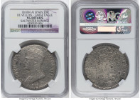 Joseph Napoleon Pair of Certified "De Vellon" 20 Reales NGC, 1) 20 Reales 1810 M-AI - VG Details (Saltwater Damage), Madrid mint, KM551.2. Large Eagle...