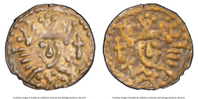 Knut Eriksson Penny (Bracteate) ND (1167-1196) MS62 PCGS, Sigtuna (Sweden) mint, SMB-32. 18mm. HID09801242017 © 2023 Heritage Auctions | All Rights Re...