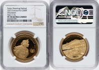 Confederation gold Proof "Obwalden Shooting Festival" 500 Francs 2023 PR70 Ultra Cameo NGC, Hab-117a. HID09801242017 © 2023 Heritage Auctions | All Ri...