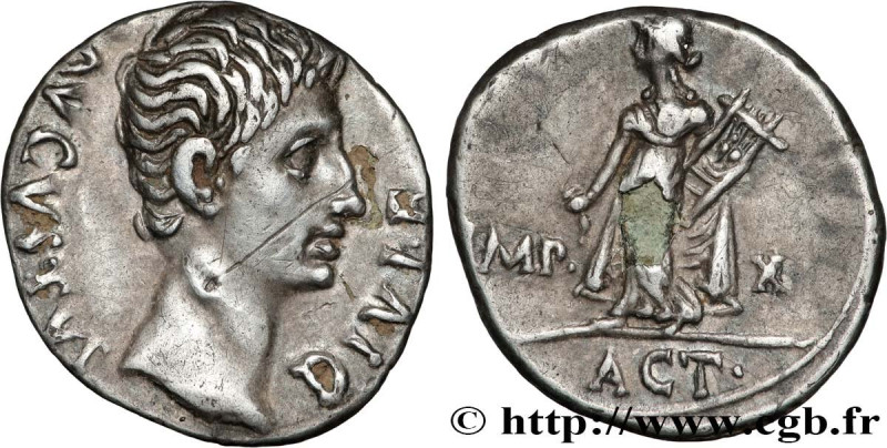 AUGUSTUS
Type : Denier 
Date : 15 AC. 
Mint name / Town : Lyon  
Metal : silver ...