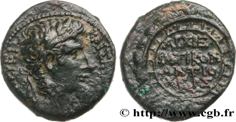 AUGUSTUS
Type : Semis 
Date : c. 5/4 AC. 
Mint name / Town : Antioche 
Metal : c...