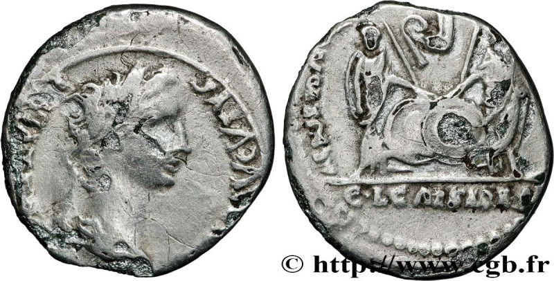 AUGUSTUS, CAIUS and LUCIUS
Type : Denier 
Date : 2 AC. - AD. 12 
Mint name / Tow...