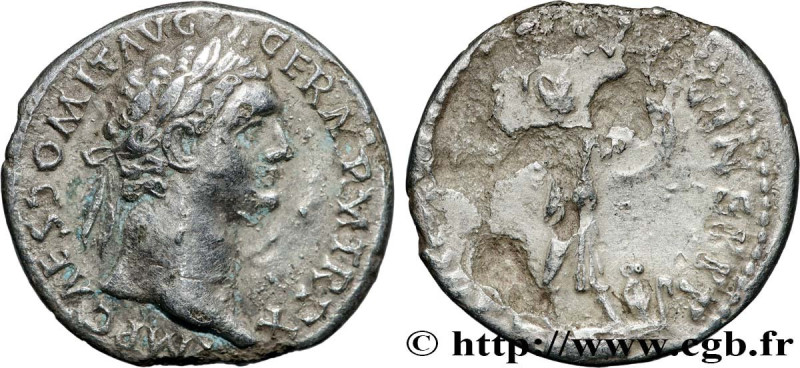 DOMITIANUS
Type : Denier 
Date : 90-91 
Mint name / Town : Rome 
Metal : silver ...