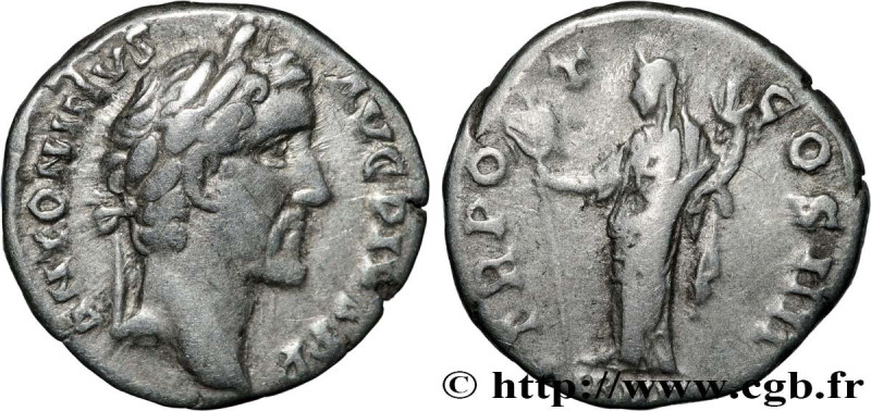 ANTONINUS PIUS
Type : Denier 
Date : 145 
Mint name / Town : Rome 
Metal : silve...