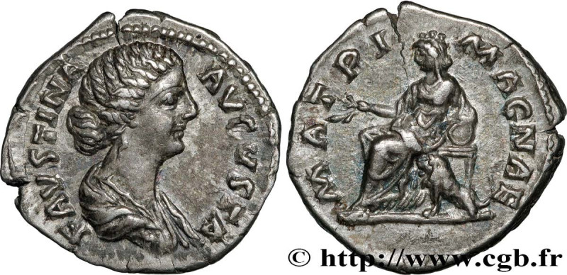 FAUSTINA MINOR
Type : Denier 
Date : c. 170 
Mint name / Town : Rome 
Metal : si...