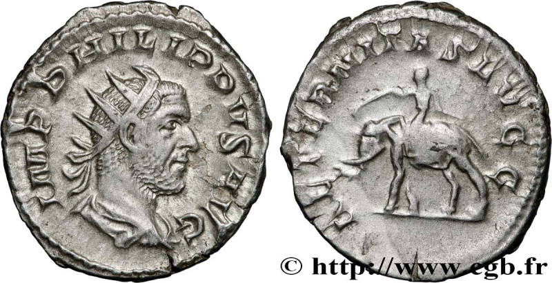 PHILIPPUS
Type : Antoninien 
Date : 249 
Mint name / Town : Rome 
Metal : billon...