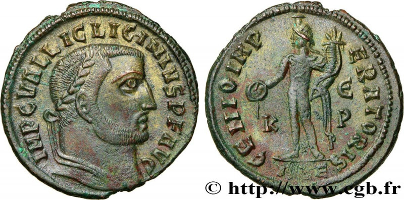 LICINIUS I
Type : Follis ou nummus 
Date : 309-310 
Mint name / Town : Alexandri...