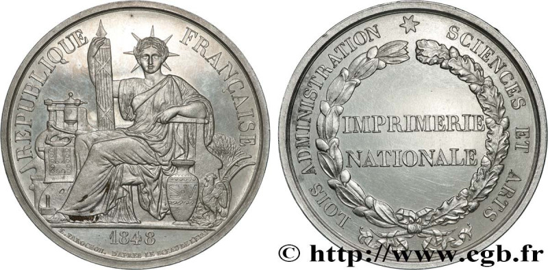 II REPUBLIC
Type : Médaille, Imprimerie nationale 
Date : 1848 
Mint name / Town...