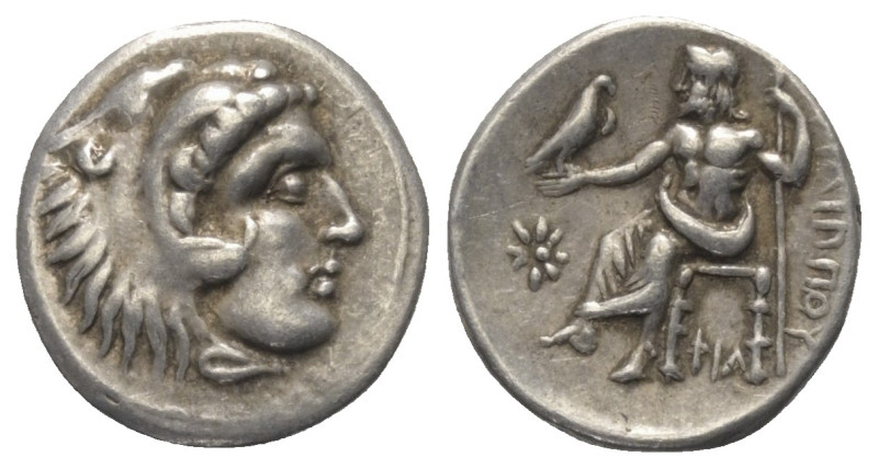 Königreich Makedonien. Philippos III. Arrhidaios (323 - 317 v. Chr.).

 Drachm...