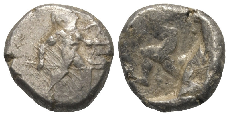 Pamphylien. Aspendos.

 Stater (Silber). Ca. 465 - 430 v. Chr.
Vs: Krieger mi...