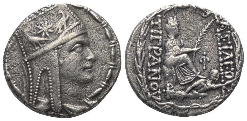 Königreich Armenien. Tigranes II. (ca. 95 - 56 v. Chr.).

 Tetradrachme (Silbe...