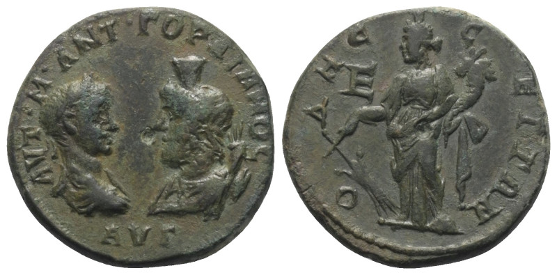 Moesia Inferior. Odessos. Gordianus III. (238 - 244 n. Chr.) und Serapis.

 Br...