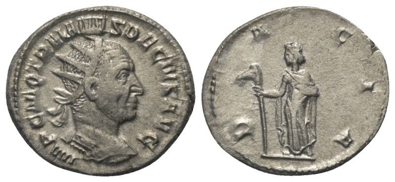 Traianus Decius (249 - 251 n. Chr.).

 Antoninian (Silber). 249 - 251 n. Chr. ...