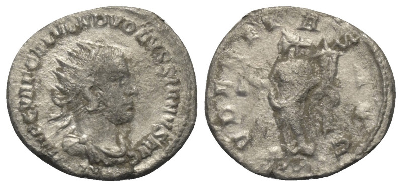 Volusianus (251 - 253 n. Chr.).

 Antoninian (Silber). 252 - 253 n. Chr. Medio...