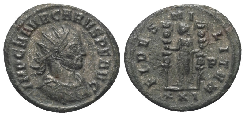 Carus (282 - 283 n. Chr.).

 Antoninian (Kupfer). 283 - 285 n.Chr. Rom.
Vs: I...