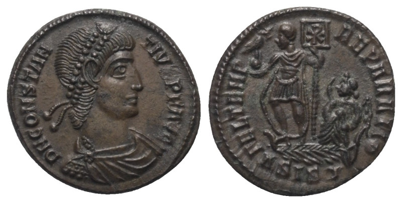 Constantius II. (337 - 361 n. Chr.).

 Centenionalis (Bronze). 348 - 350 n. Ch...