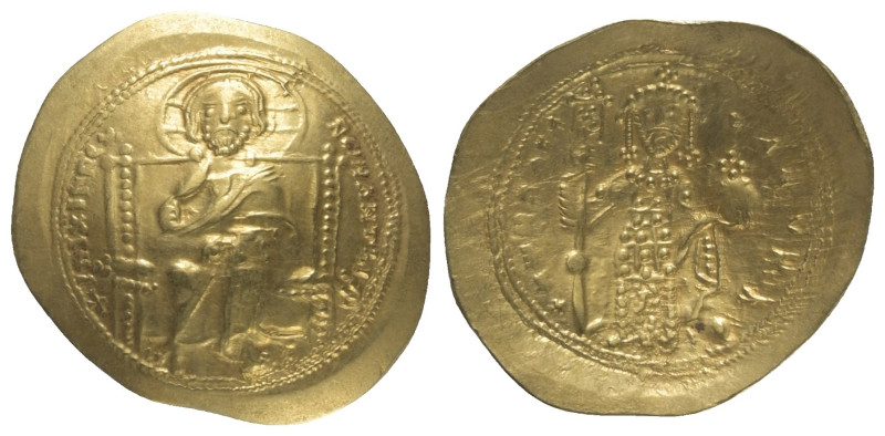 Constantinus X. Ducas (1059 - 1067 n. Chr.).

 Histamenon nomisma (Gold). 1059...