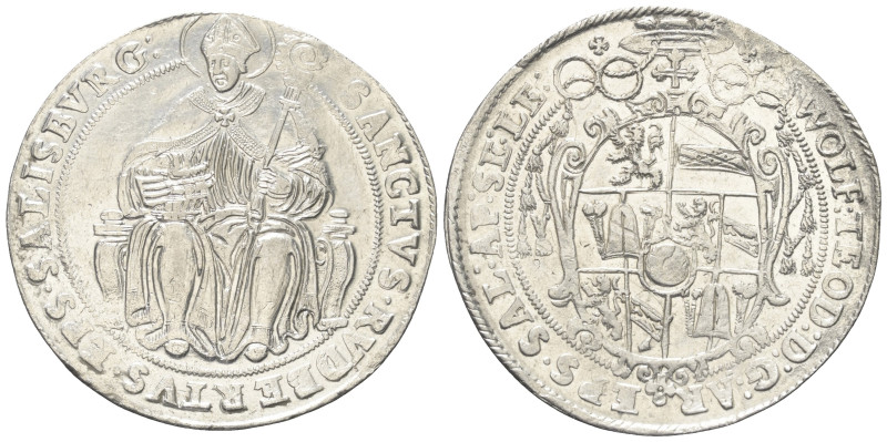 Neufürsten. Salzburg. Wolf Dietrich von Raitenau (1587-1612).

 Taler (Silber)...