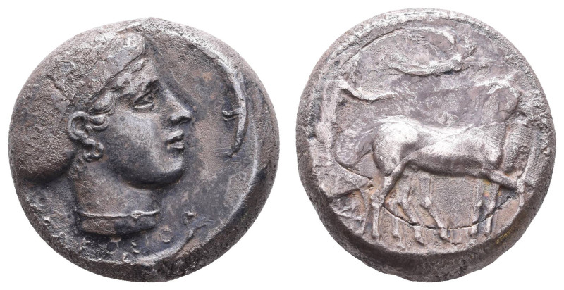 Antike Griechen
Sizilien Syrakus, Tetradrachme (16,92g, ca. 22,50mm), 466-405 v...