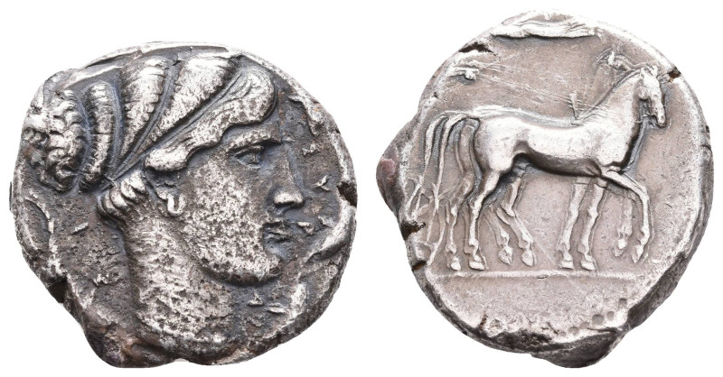 Antike Griechen
Sizilien Syrakus, Tetradrachme (17,03g), 430-420 v. Chr. Av: Ko...