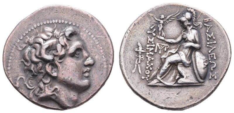 Antike Griechen
Thrakien Tetradrachme (16,65g), Lysimachos, 297-282 v. Chr., La...