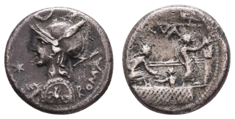 Antike Römer
Münzen Römische Republik P. Licinius Nerva, Denar (3,78g), 113/112...