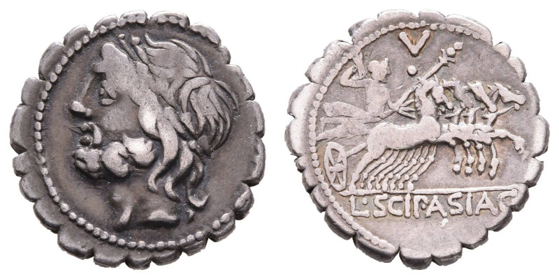 Antike Römer
Münzen Römische Republik L. Cornelius Scipio Asiaticus, Serratus (...
