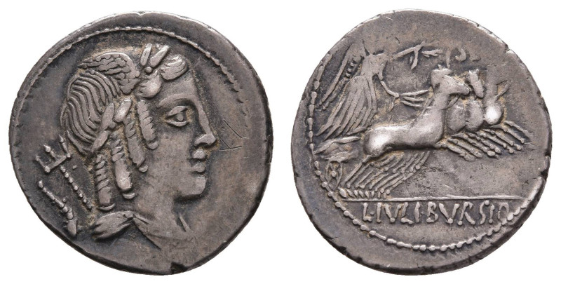 Antike Römer
Münzen Römische Republik L. Julius Bursio, Denar (3,78g), 85 v. Ch...