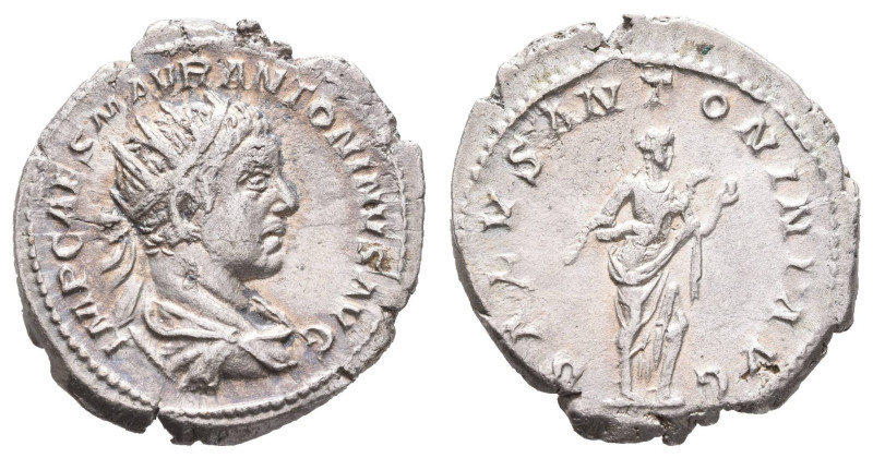 Antike Römer
Münzen Römische Kaiserzeit Elagabalus, 218-222, Antoninian (4,77g)...