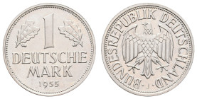 Bundesrepublik Deutschland
 1 Mark, 1955, J, st. J. 385