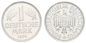 Bundesrepublik Deutschland
 1 Mark, 1956, D, PP. J. 385. Auflage nur 100 Stück!