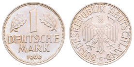 Bundesrepublik Deutschland
 1 Mark, 1960, G, st. J. 385