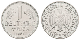 Bundesrepublik Deutschland
 1 Mark, 1961, G, st. J. 385