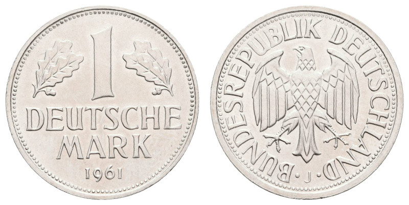 Bundesrepublik Deutschland
 1 Mark, 1961, J, st. J. 385