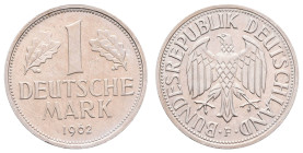 Bundesrepublik Deutschland
 1 Mark, 1962, F, st. J. 385