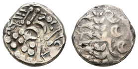 Antike Kelten
 Durotiges, Gold-Stater (5,95g), 1. Jh. v. Chr. Av: Stilisierter Apollokopf. Rev: Stilisiertes Pferd. Van Arsdell 1205-5, ss.