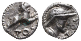 Antike Kelten
 Sequani, Potin (2,38g), 1. Jh. v. Chr. Av: Behelmter Kopf nach rechts. Rev: Löwe nach rechts. LT 5629, DT 3255, Kratzer, vz.
