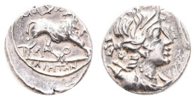Antike Kelten
 Massalia, Drachme (2,64g), 200-150 v. Chr. Av: Artemisbüste nach rechts. Rev: Löwe nach rechts. LT 1274, vz.