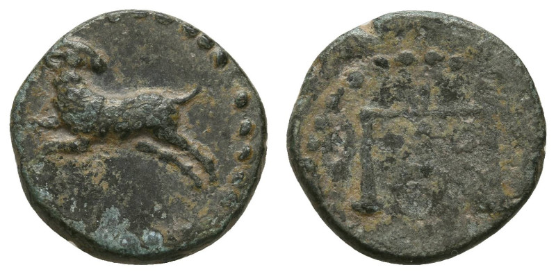 Antike Griechen
Syrien Ae (3,38g), 361-343 v. Chr., Nektanebo II., Ägypten. Av:...