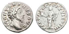 Antike Römer
Münzen Römische Kaiserzeit Marcus Aurelius, Denar (3,37g), Rom. Av: Kopf nach rechts, darum Umschrift. Rev: Stehende Providentia mit Glo...