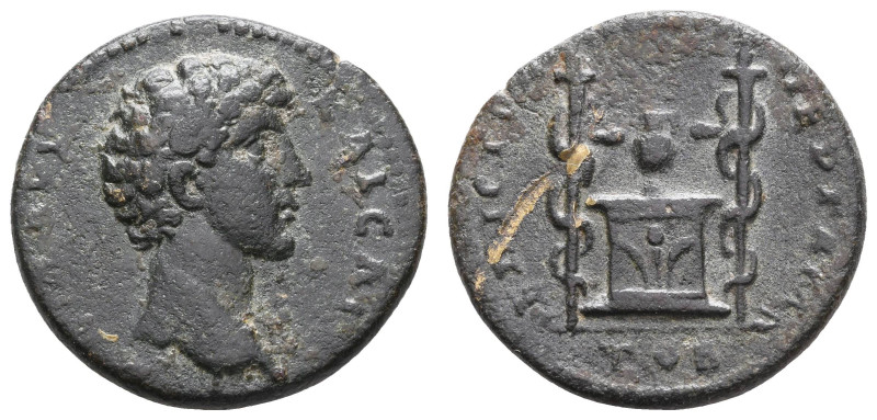 Antike Römer
Münzen der Römischen Provinzen Mysien, Pergamon, Æ (10,17g), Marcu...